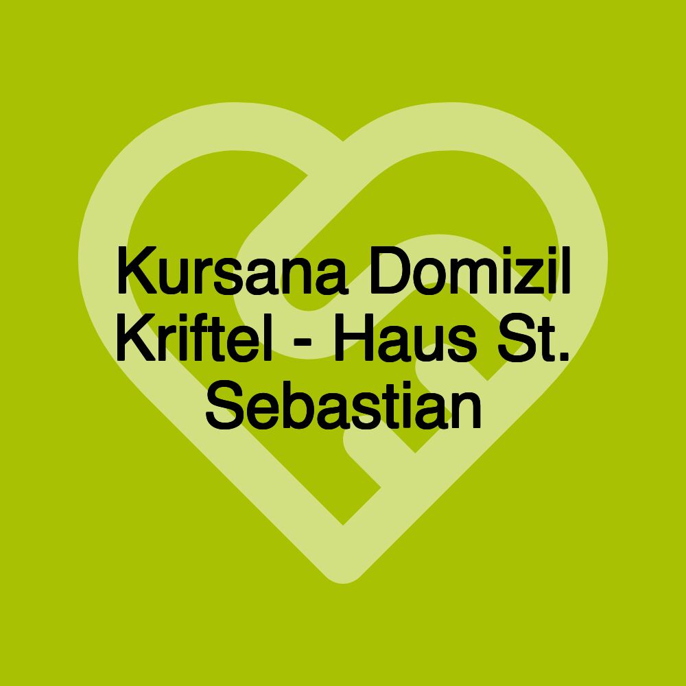 Kursana Domizil Kriftel - Haus St. Sebastian