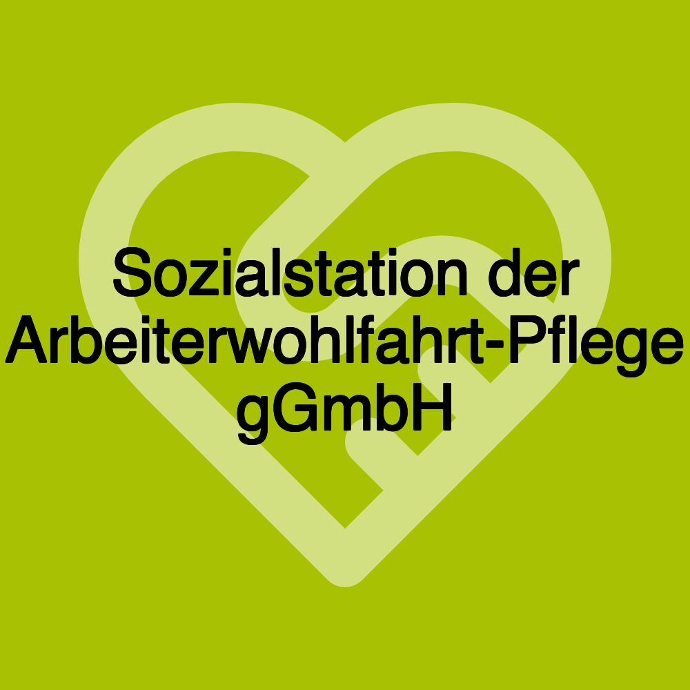 Sozialstation der Arbeiterwohlfahrt-Pflege gGmbH