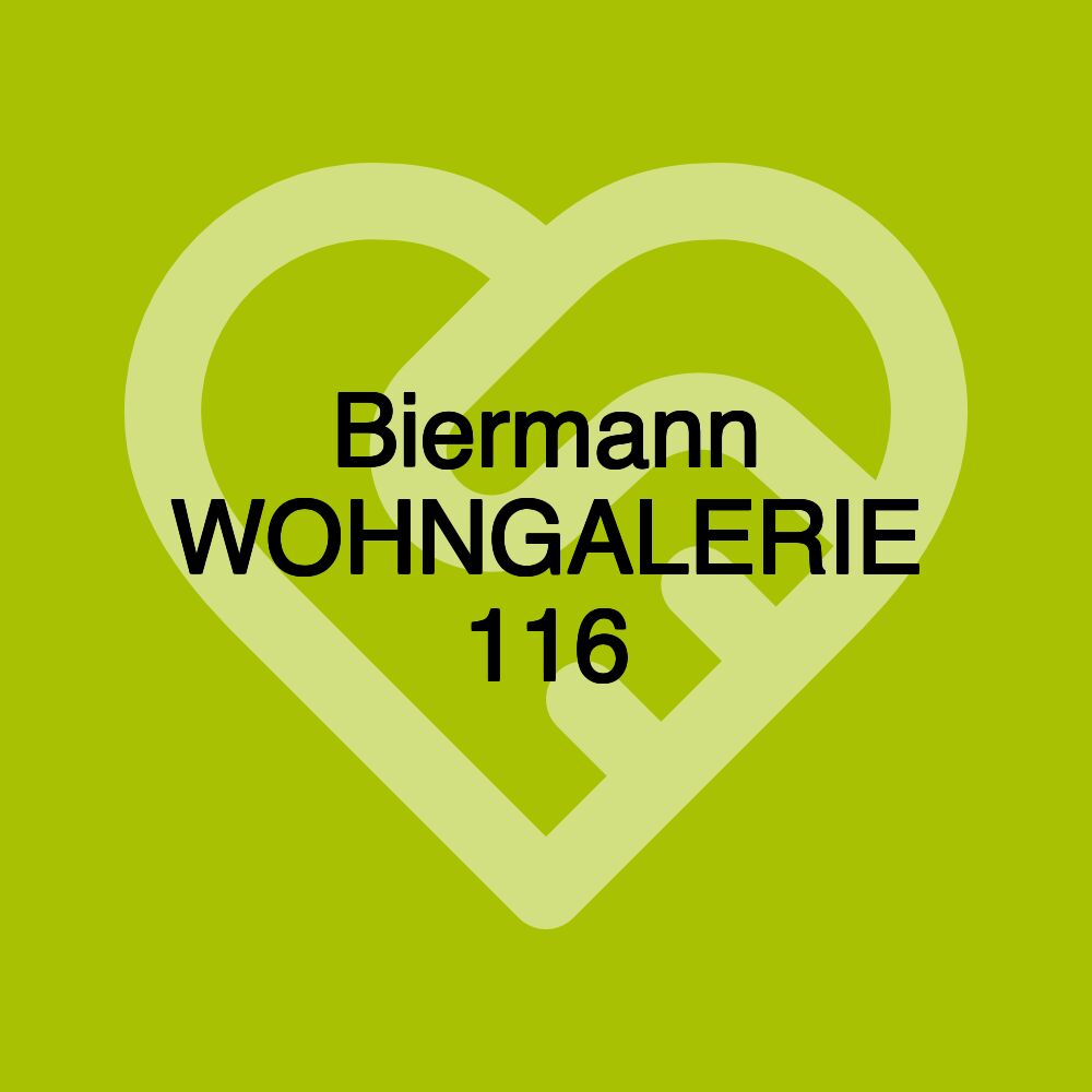 Biermann WOHNGALERIE 116