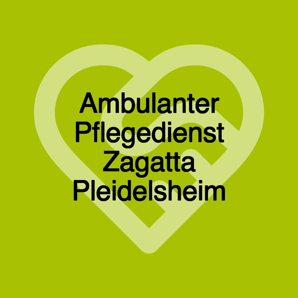 Ambulanter Pflegedienst Zagatta Pleidelsheim