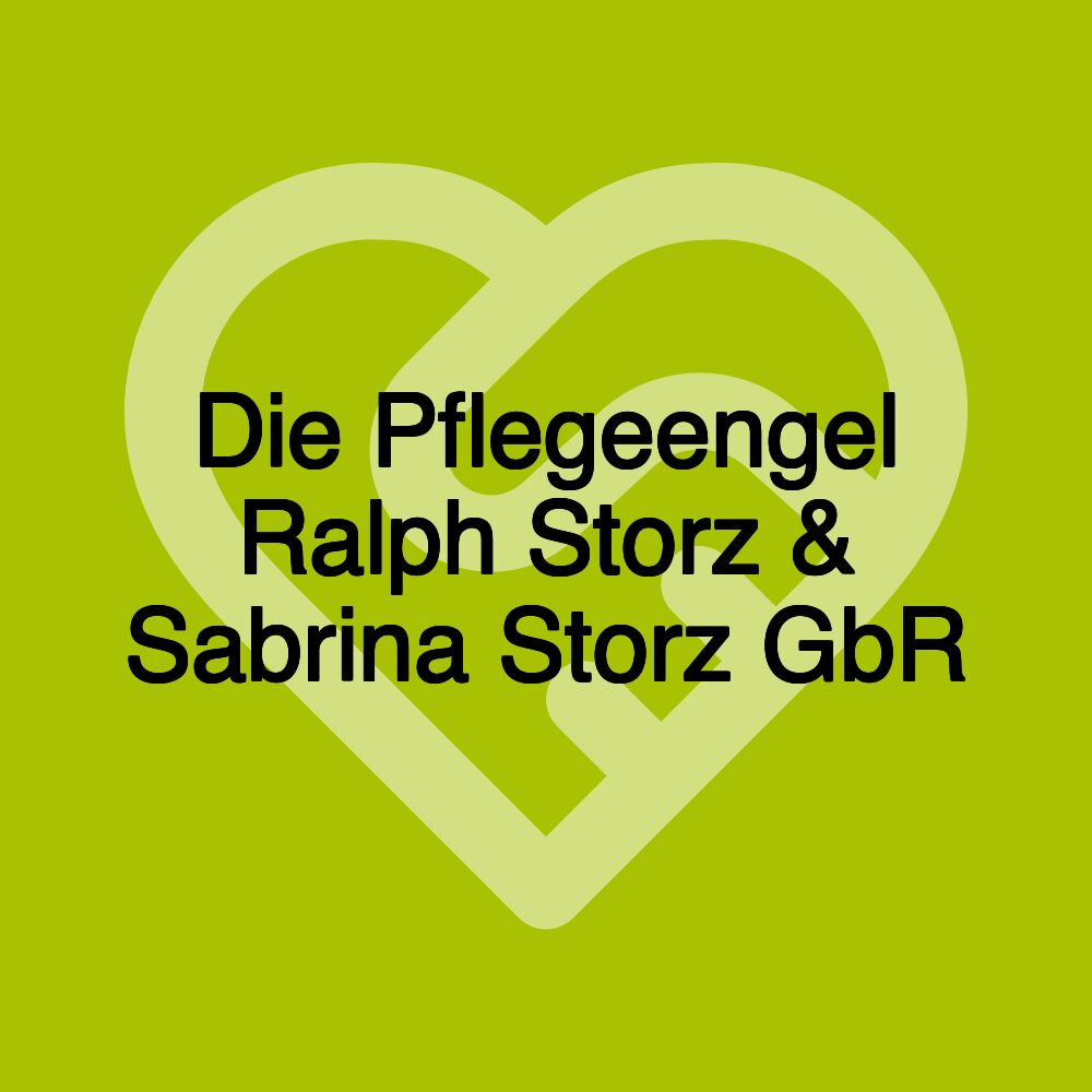 Die Pflegeengel Ralph Storz & Sabrina Storz GbR