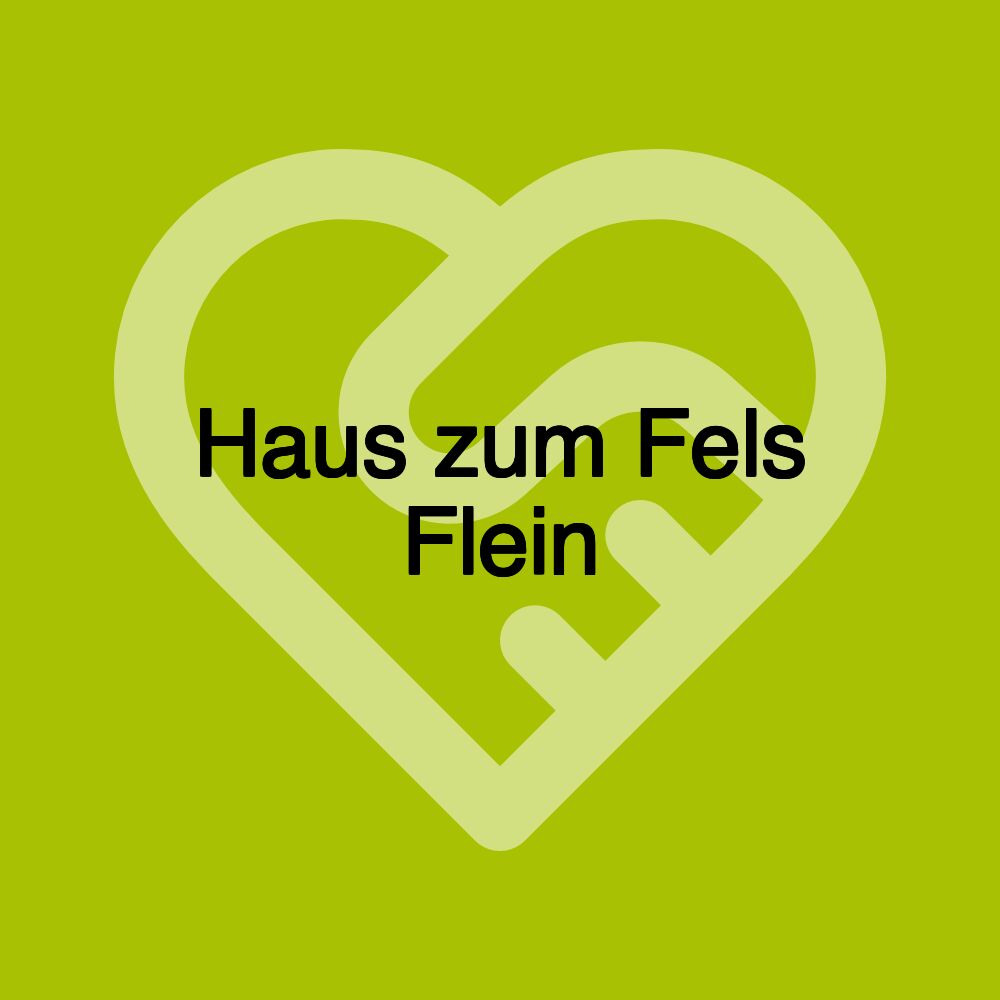 Haus zum Fels Flein