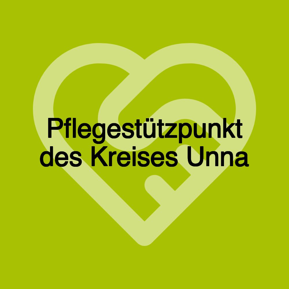 Pflegestützpunkt des Kreises Unna