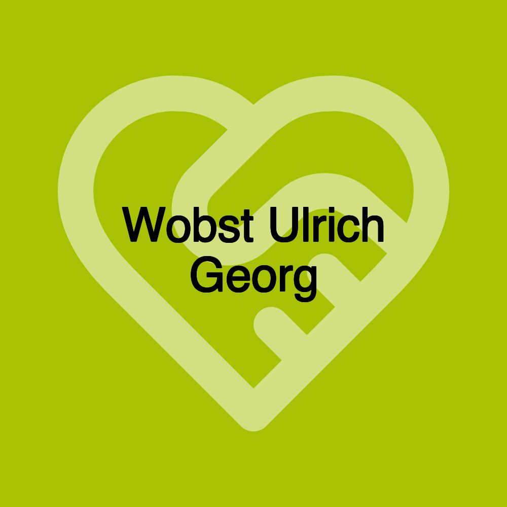 Wobst Ulrich Georg