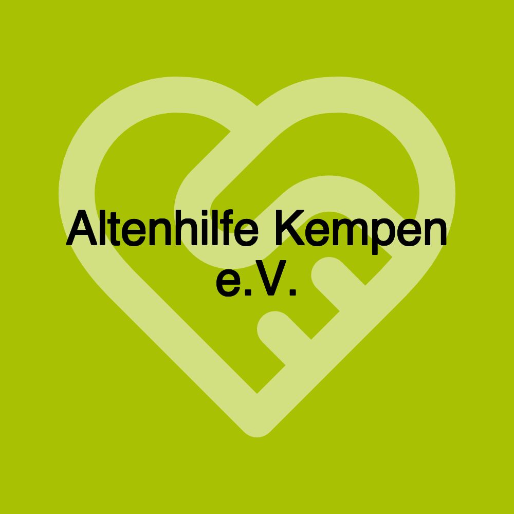 Altenhilfe Kempen e.V.