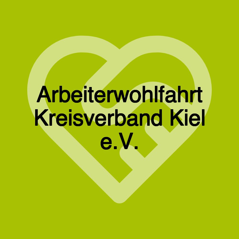 Arbeiterwohlfahrt Kreisverband Kiel e.V.