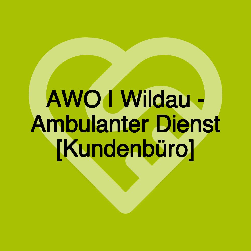 AWO | Wildau - Ambulanter Dienst [Kundenbüro]