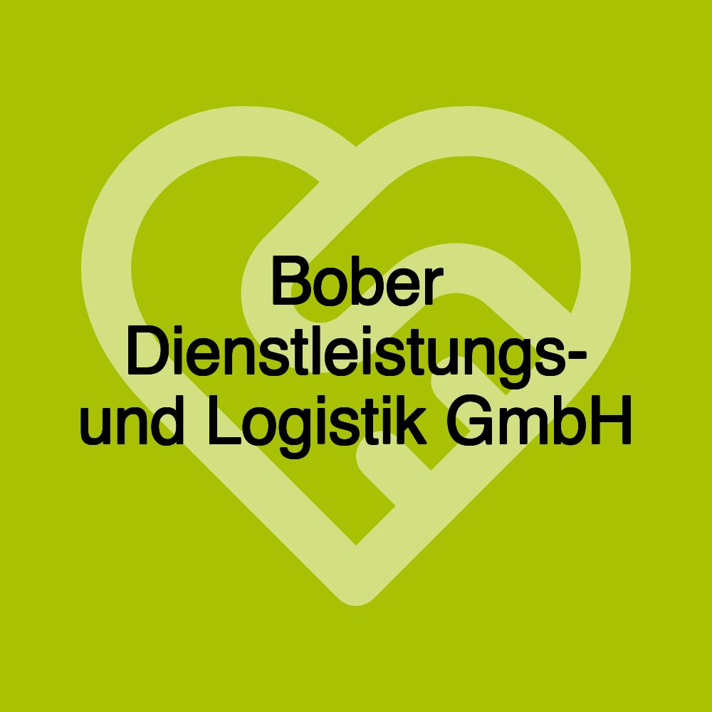 Bober Dienstleistungs- und Logistik GmbH