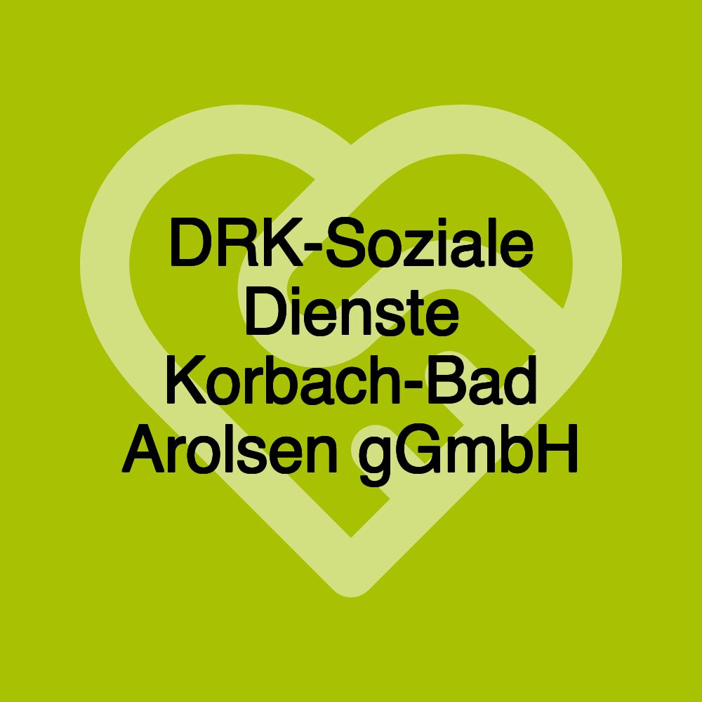 DRK-Soziale Dienste Korbach-Bad Arolsen gGmbH