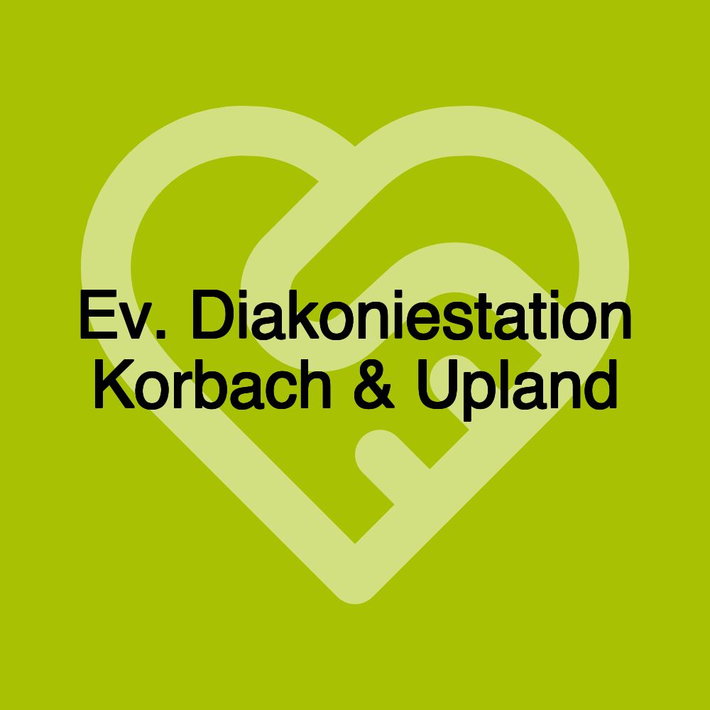 Ev. Diakoniestation Korbach & Upland