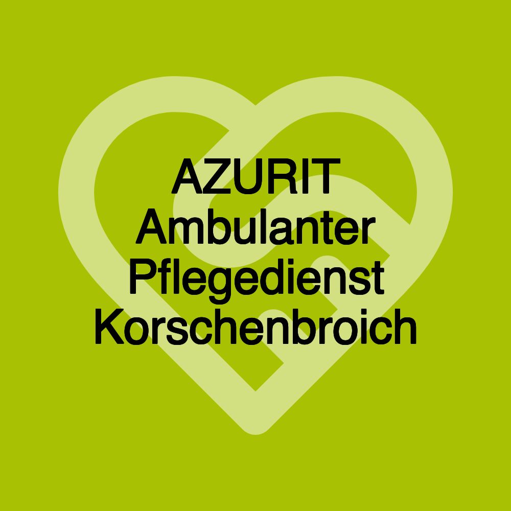 AZURIT Ambulanter Pflegedienst Korschenbroich