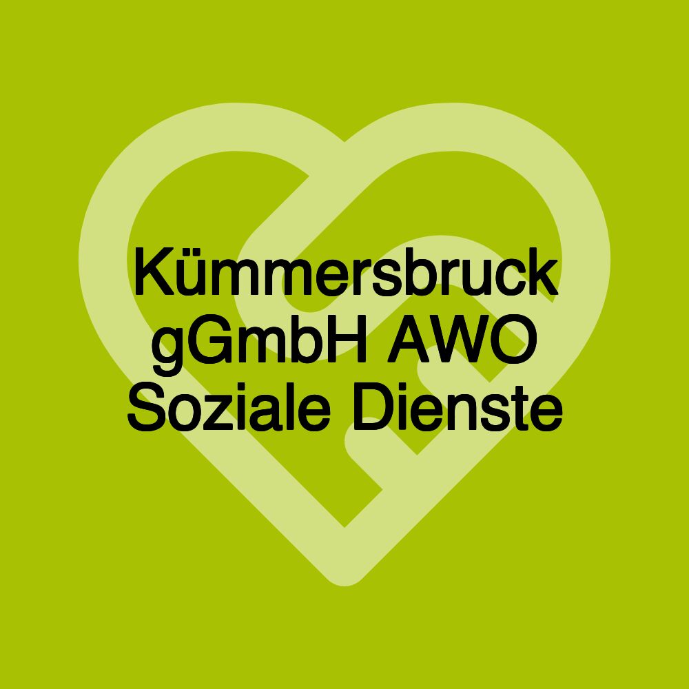 Kümmersbruck gGmbH AWO Soziale Dienste