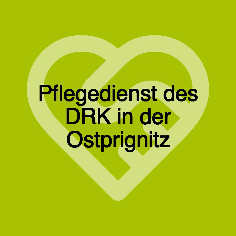 Pflegedienst des DRK in der Ostprignitz