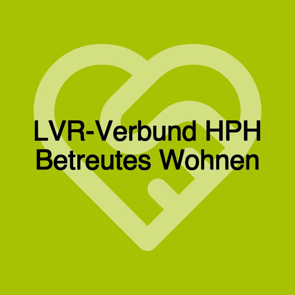 LVR-Verbund HPH Betreutes Wohnen