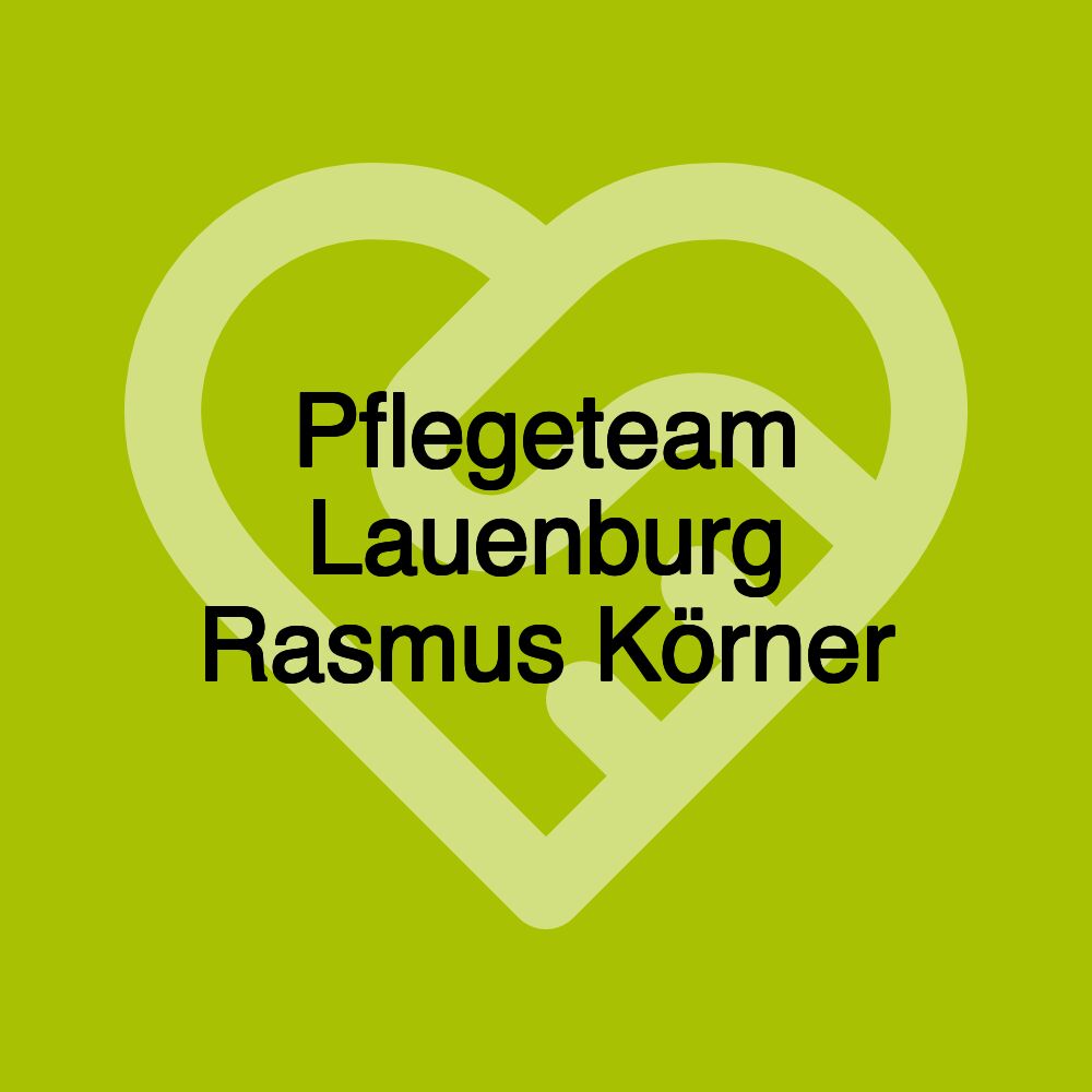 Pflegeteam Lauenburg Rasmus Körner