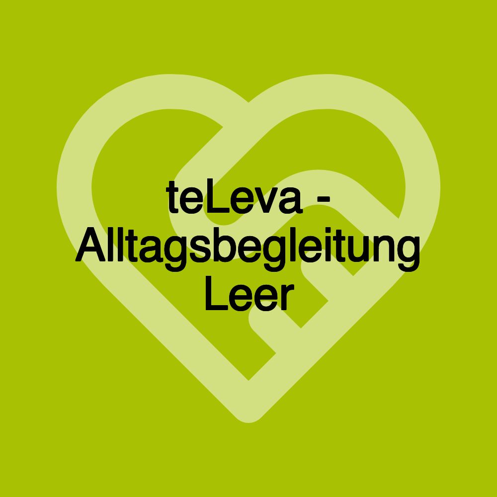 teLeva - Alltagsbegleitung Leer