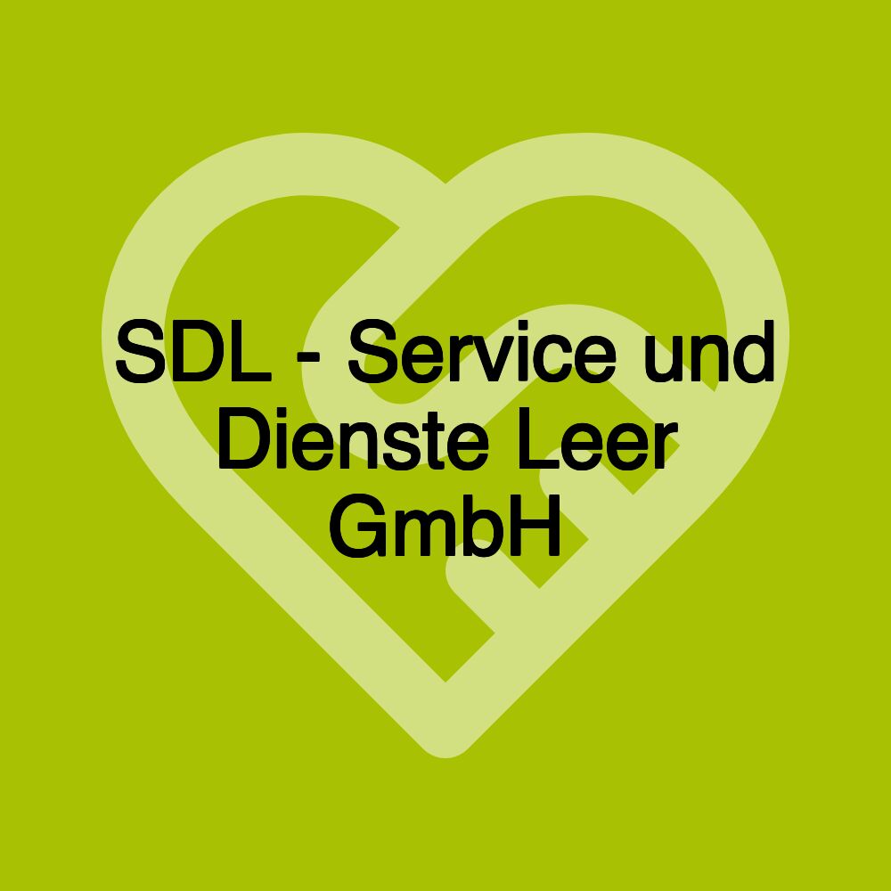 SDL - Service und Dienste Leer GmbH