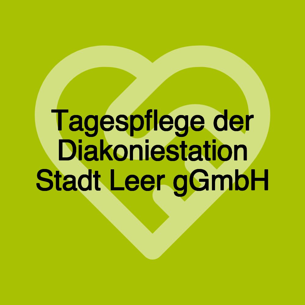 Tagespflege der Diakoniestation Stadt Leer gGmbH