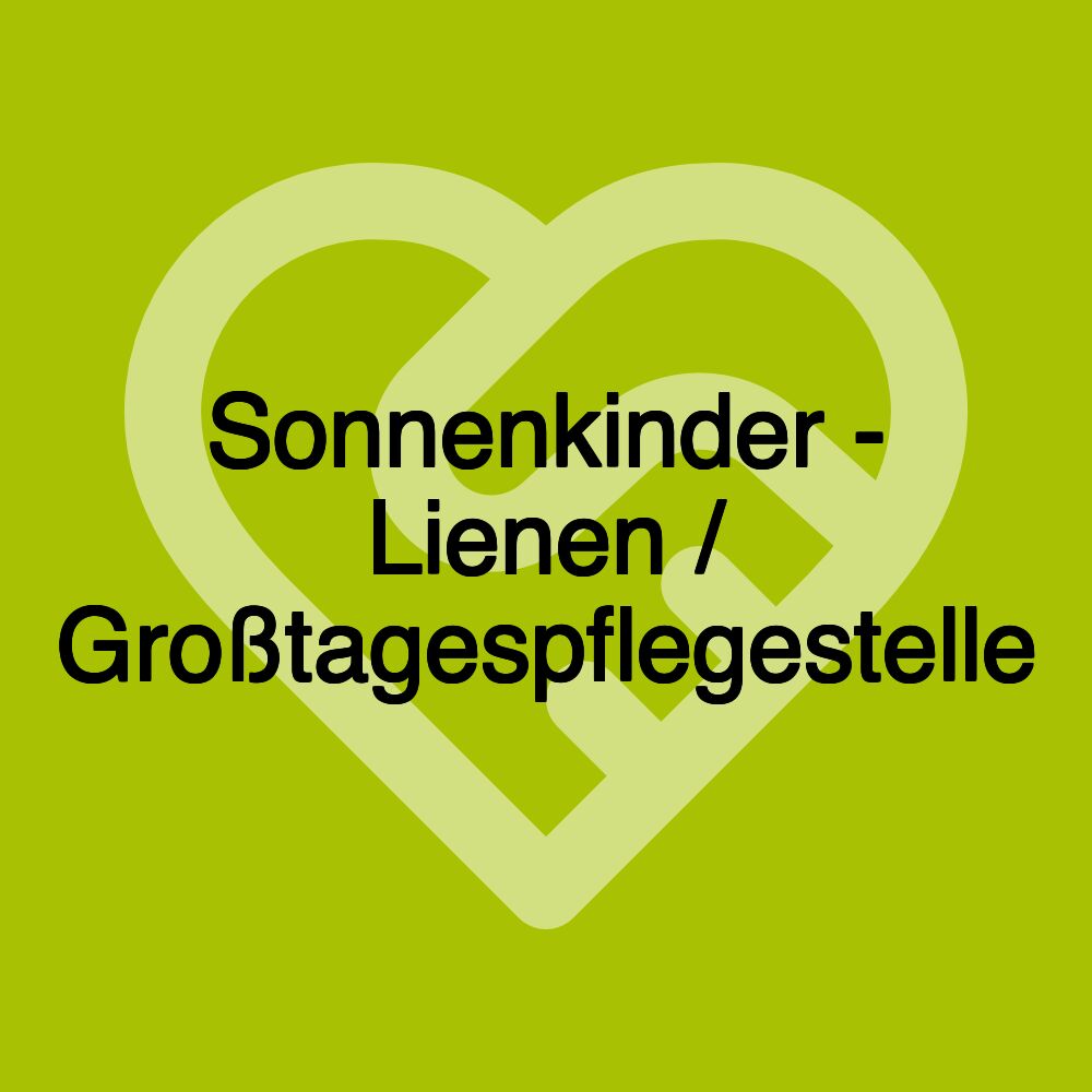 Sonnenkinder - Lienen / Großtagespflegestelle