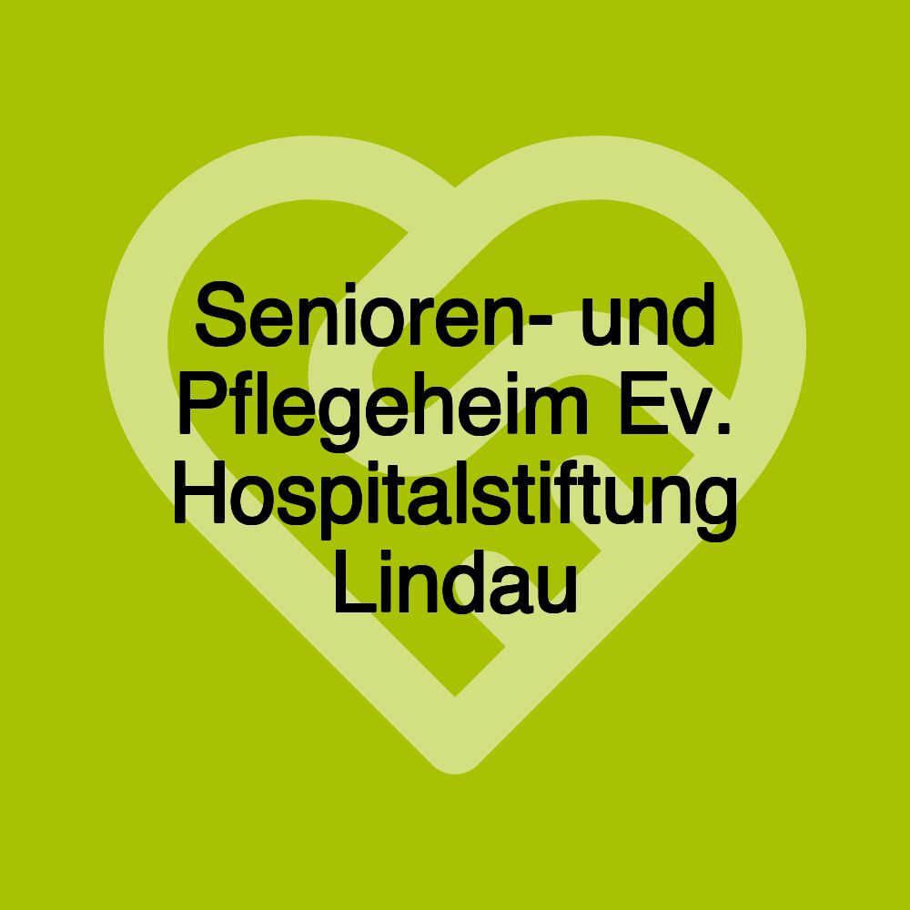 Senioren- und Pflegeheim Ev. Hospitalstiftung Lindau