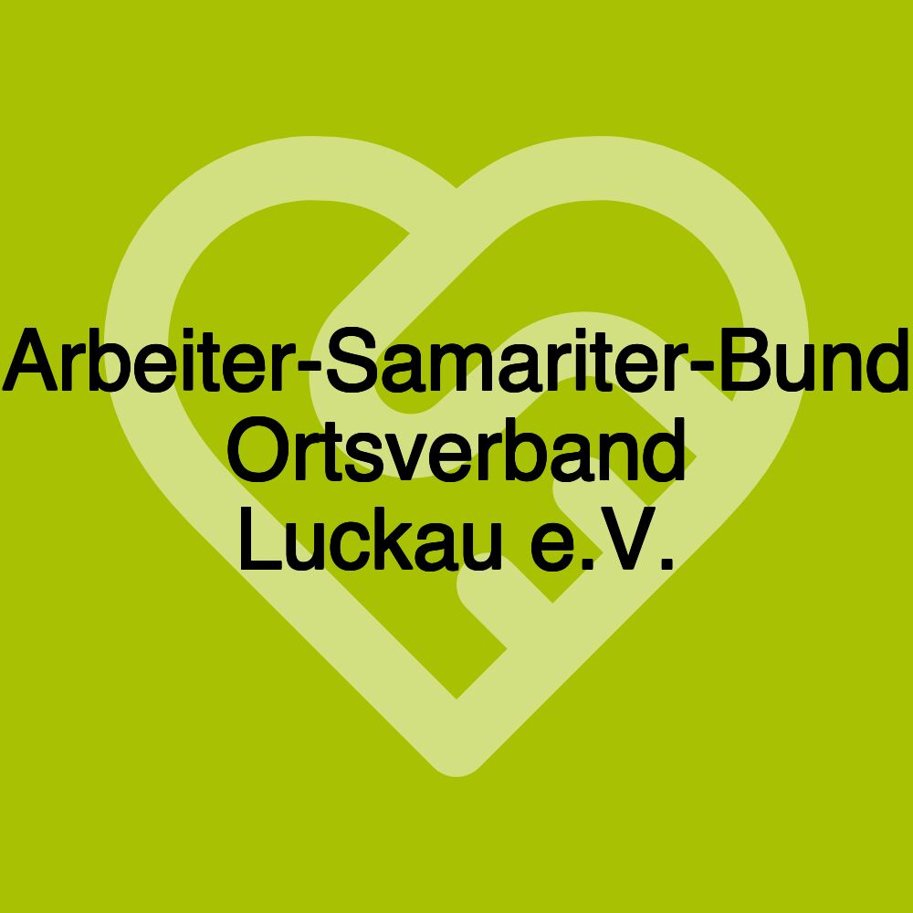 Arbeiter-Samariter-Bund Ortsverband Luckau e.V.