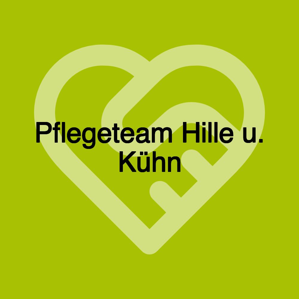 Pflegeteam Hille u. Kühn