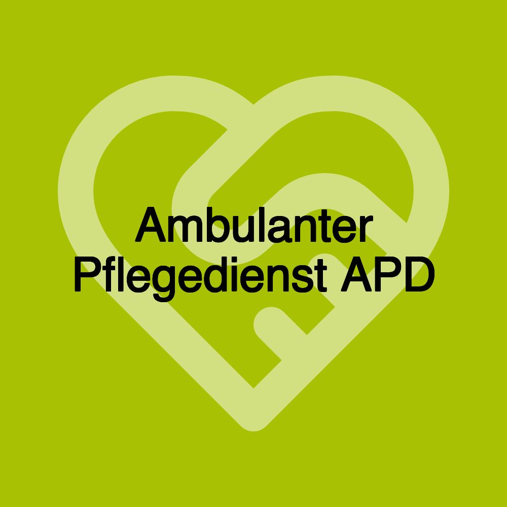 Ambulanter Pflegedienst APD