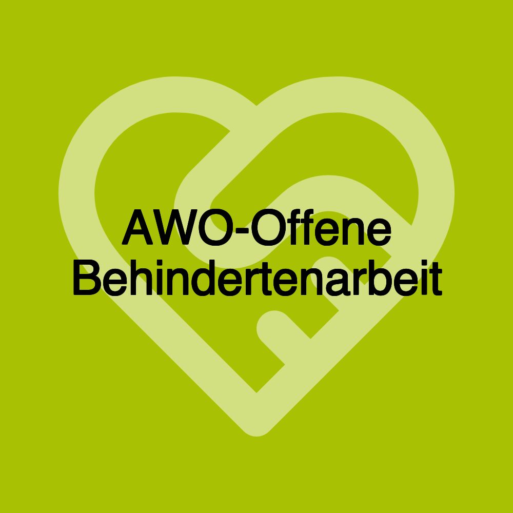 AWO-Offene Behindertenarbeit