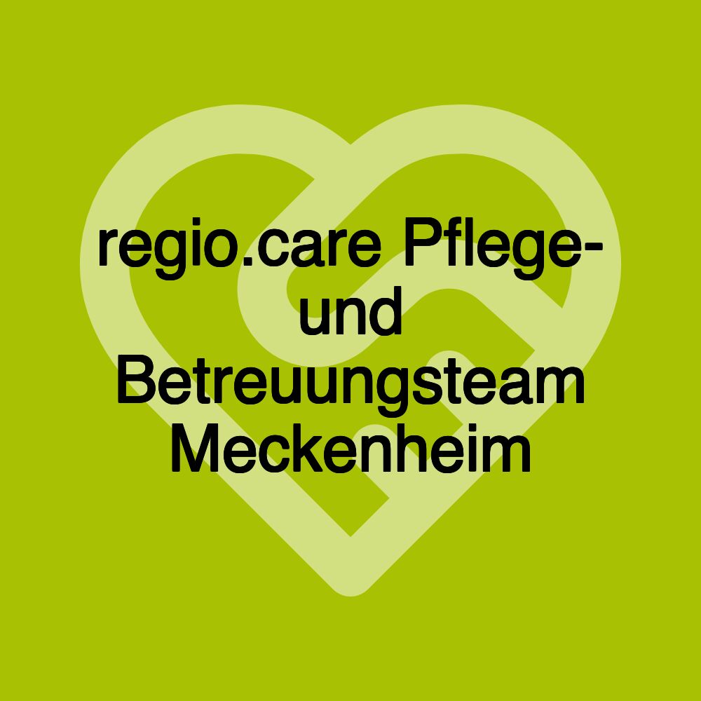 regio.care Pflege- und Betreuungsteam Meckenheim