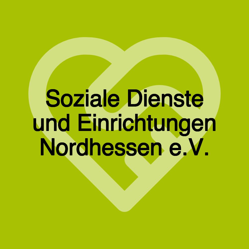 Soziale Dienste und Einrichtungen Nordhessen e.V.