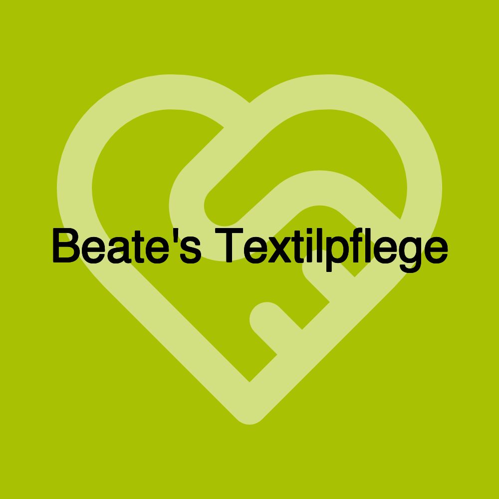 Beate's Textilpflege