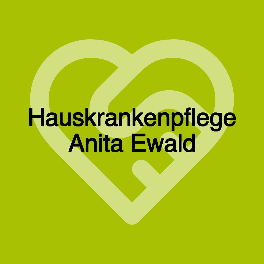 Hauskrankenpflege Anita Ewald