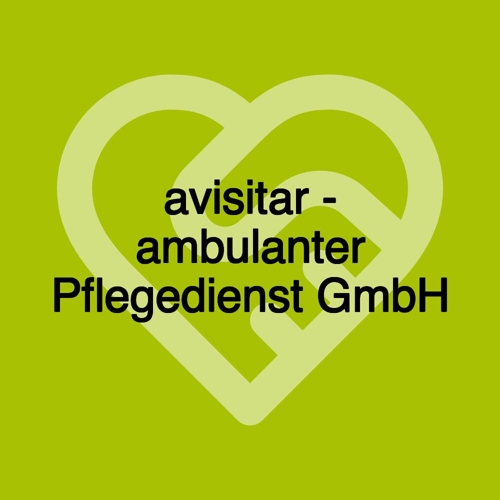 avisitar - ambulanter Pflegedienst GmbH