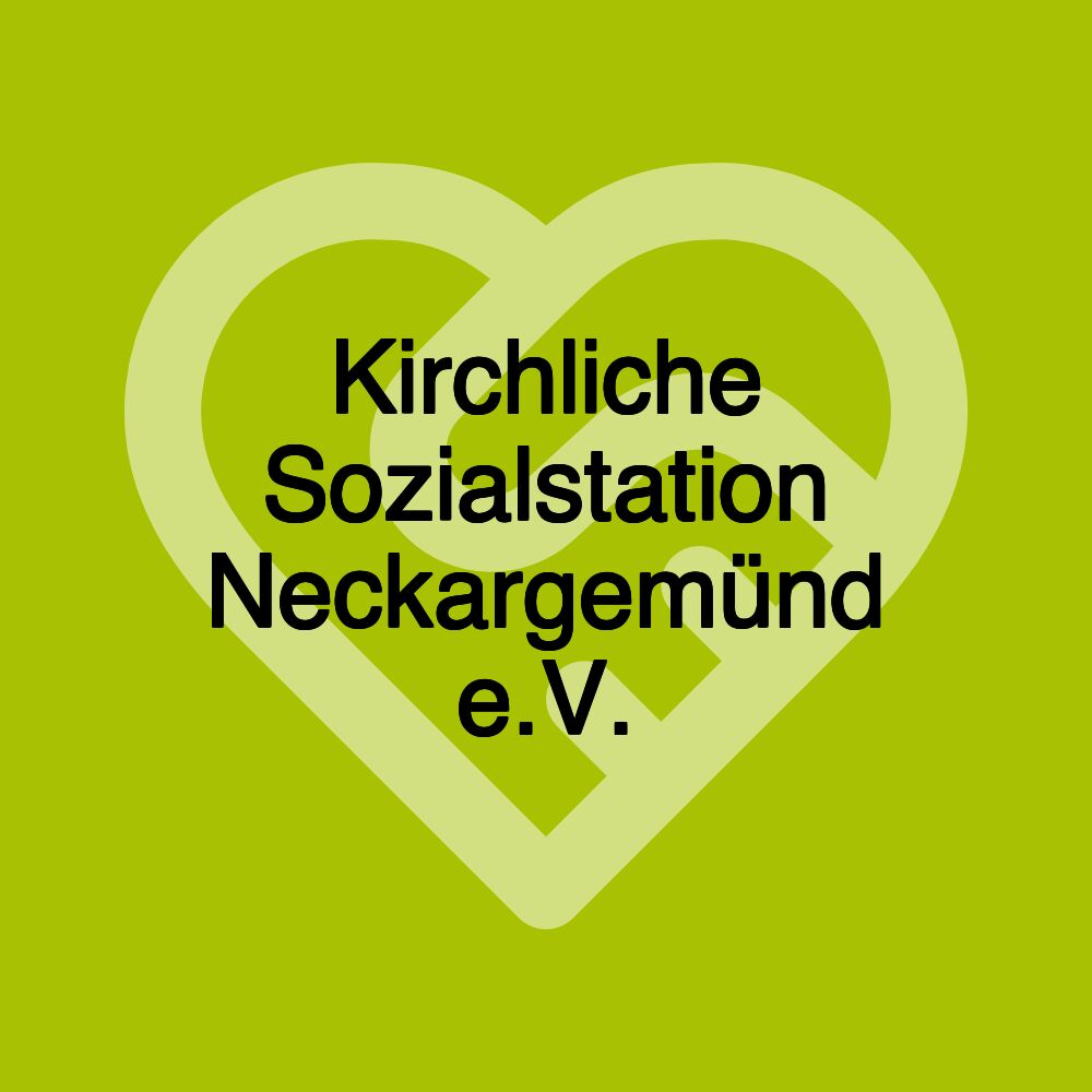 Kirchliche Sozialstation Neckargemünd e.V.