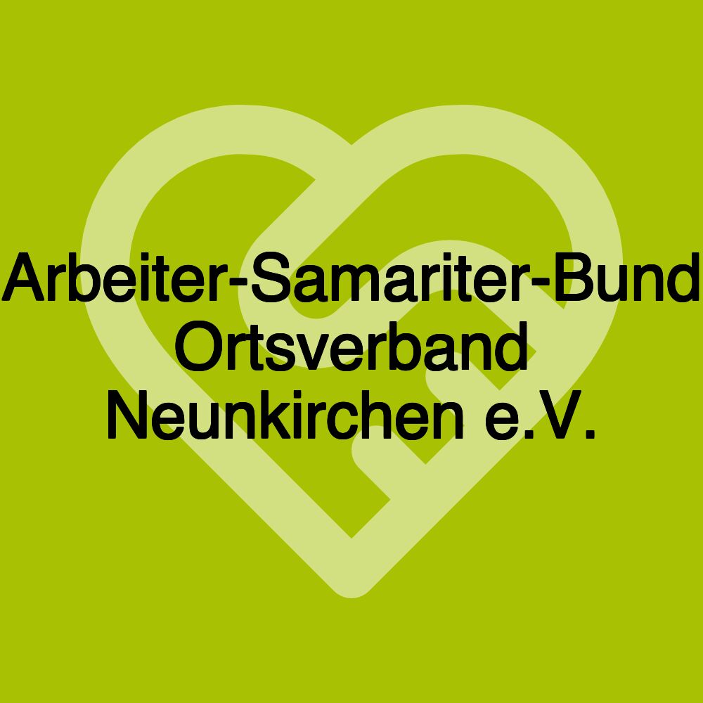 Arbeiter-Samariter-Bund Ortsverband Neunkirchen e.V.