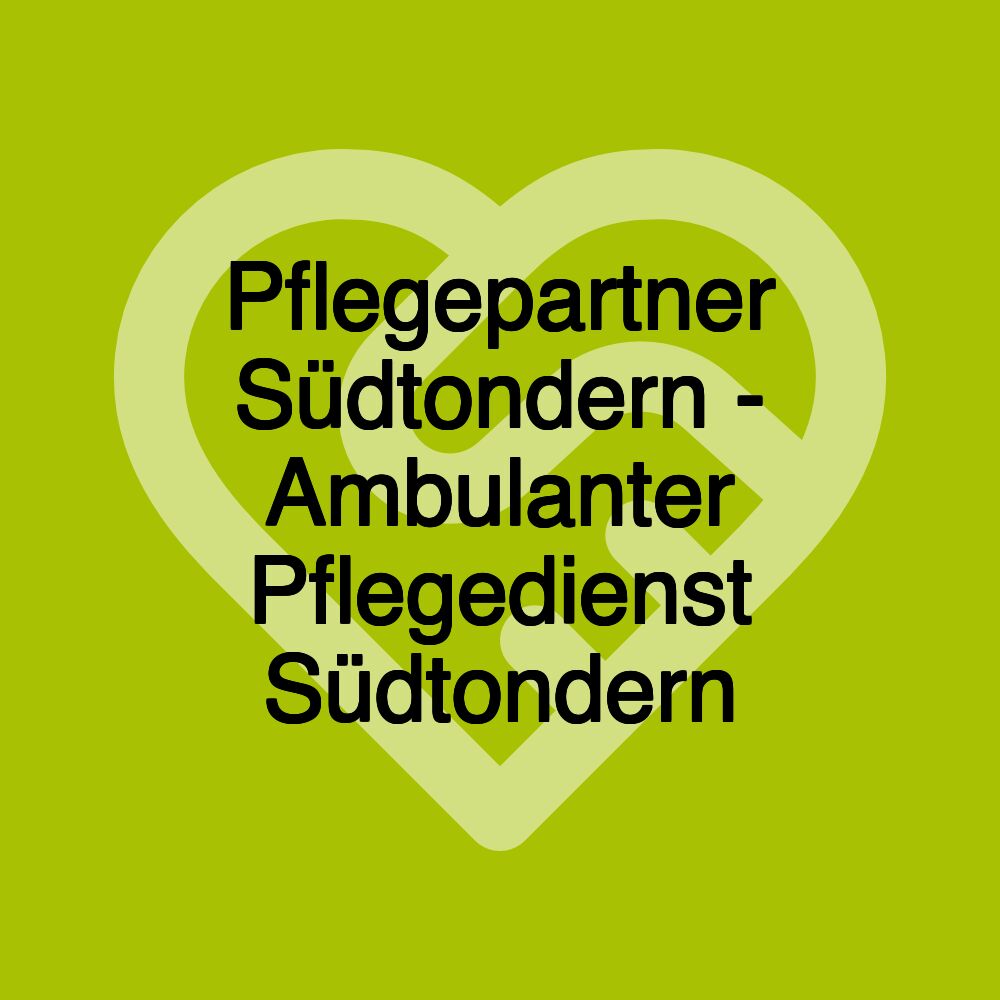 Pflegepartner Südtondern - Ambulanter Pflegedienst Südtondern