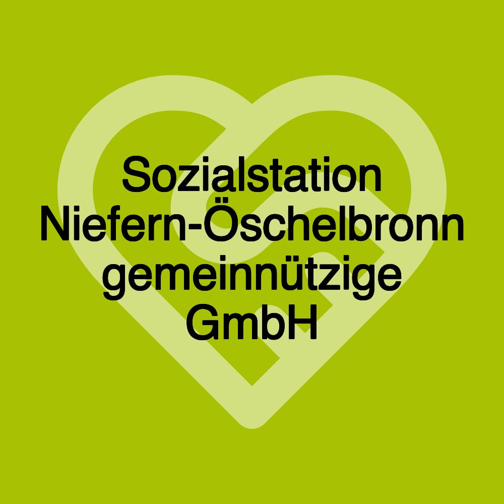 Sozialstation Niefern-Öschelbronn gemeinnützige GmbH