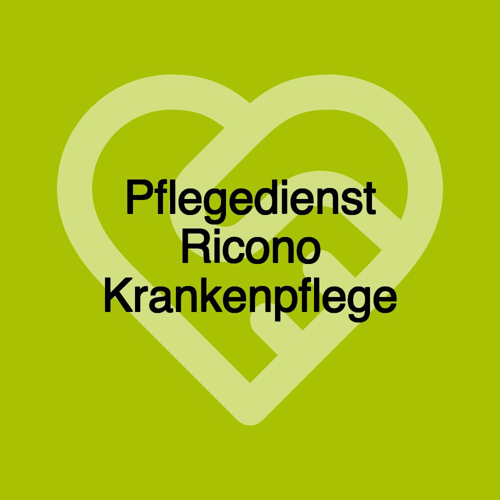 Pflegedienst Ricono Krankenpflege