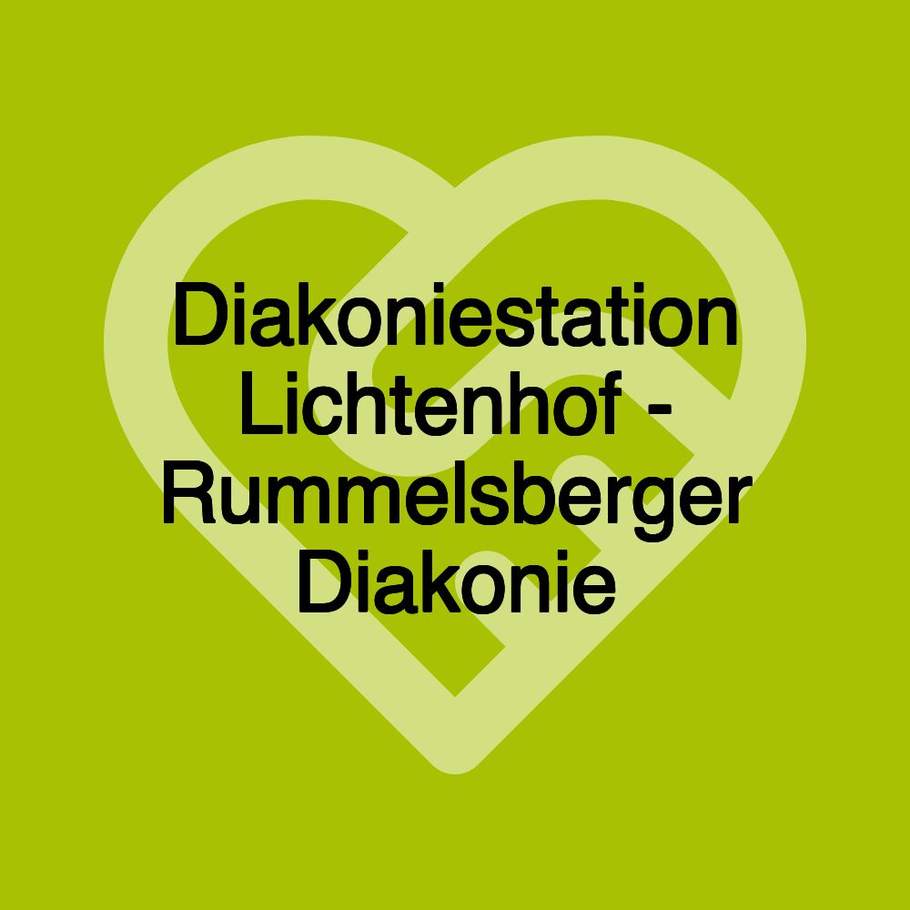 Diakoniestation Lichtenhof - Rummelsberger Diakonie