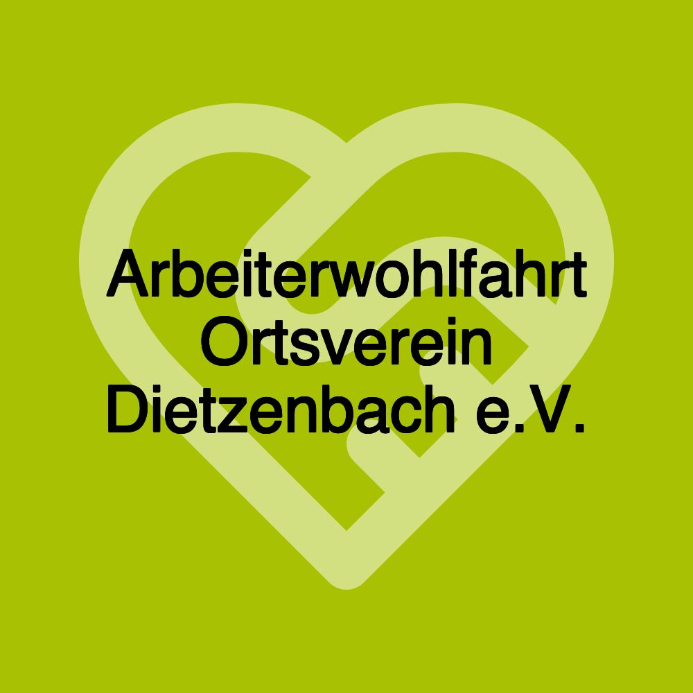 Arbeiterwohlfahrt Ortsverein Dietzenbach e.V.