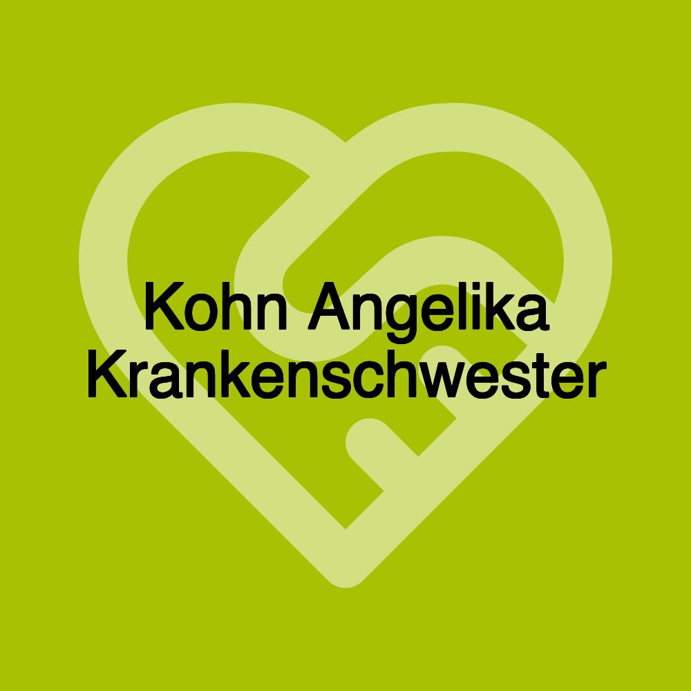 Kohn Angelika Krankenschwester