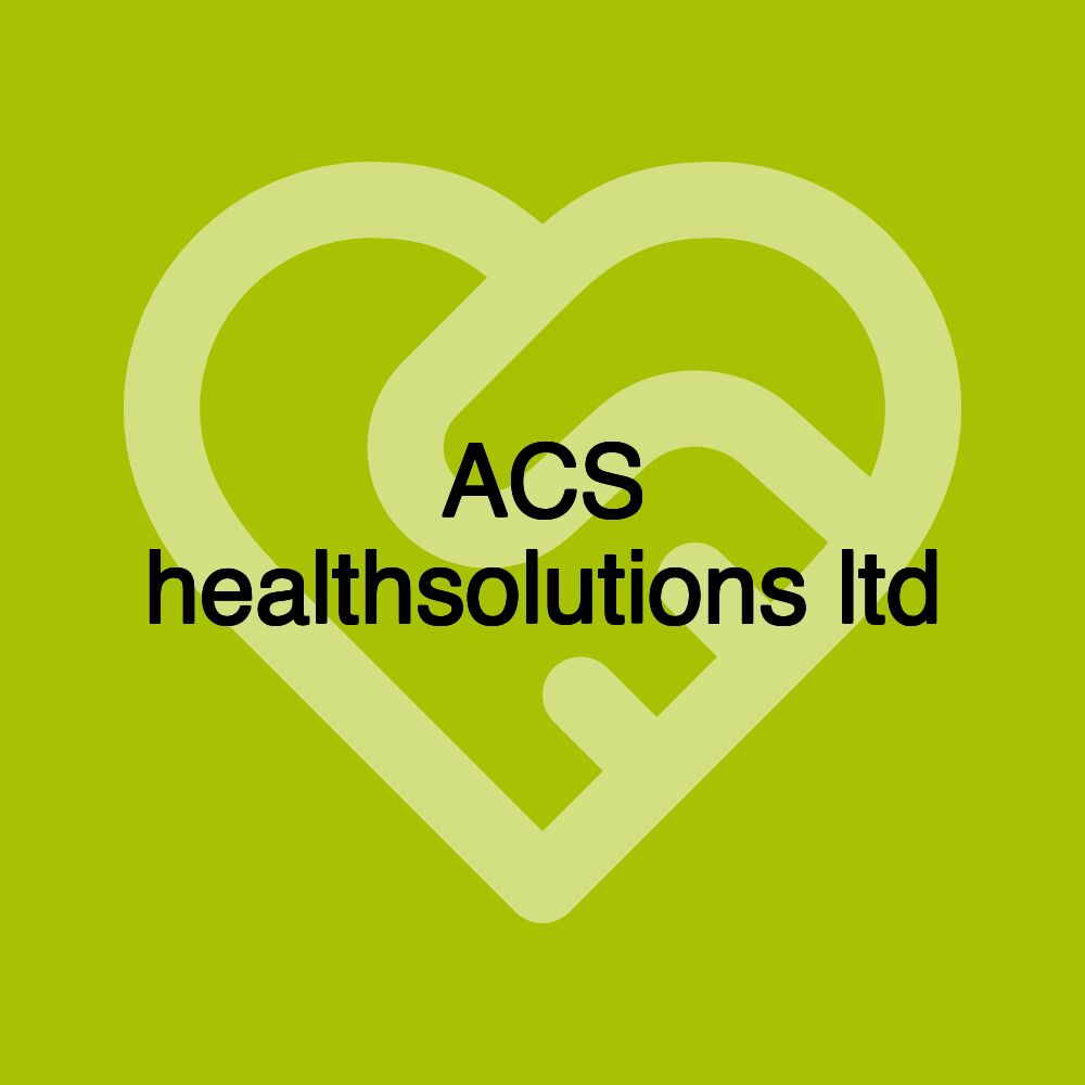 ACS healthsolutions ltd