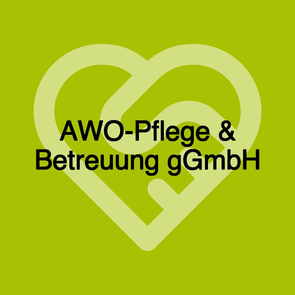 AWO-Pflege & Betreuung gGmbH