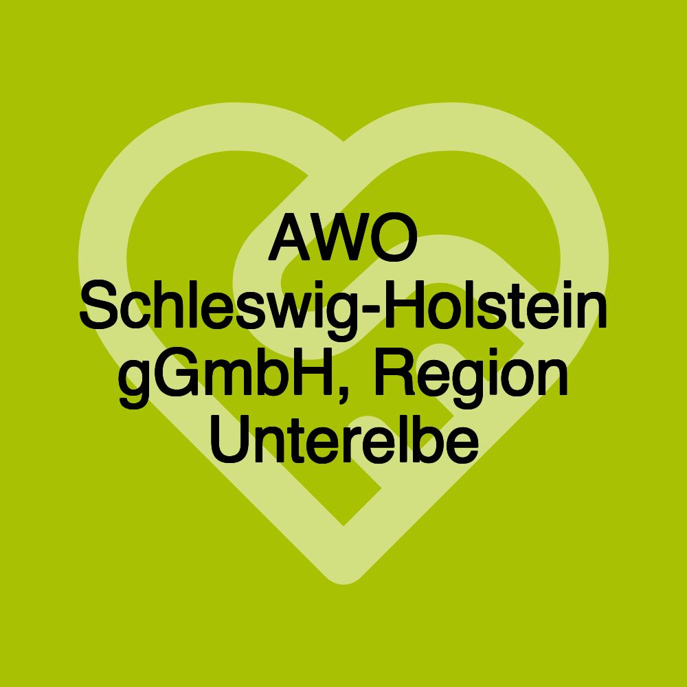 AWO Schleswig-Holstein gGmbH, Region Unterelbe