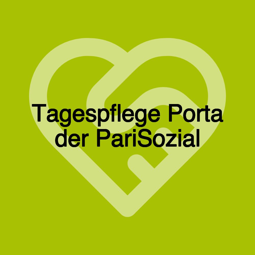 Tagespflege Porta der PariSozial