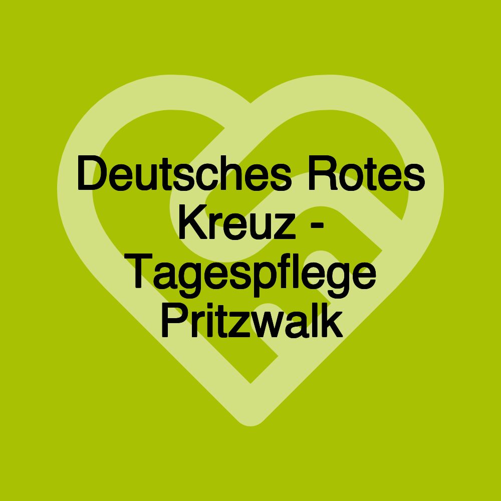 Deutsches Rotes Kreuz - Tagespflege Pritzwalk