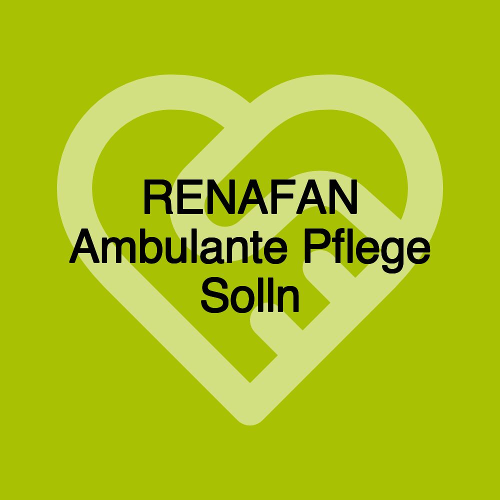 RENAFAN Ambulante Pflege Solln