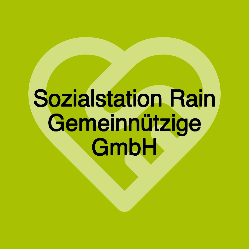 Sozialstation Rain Gemeinnützige GmbH