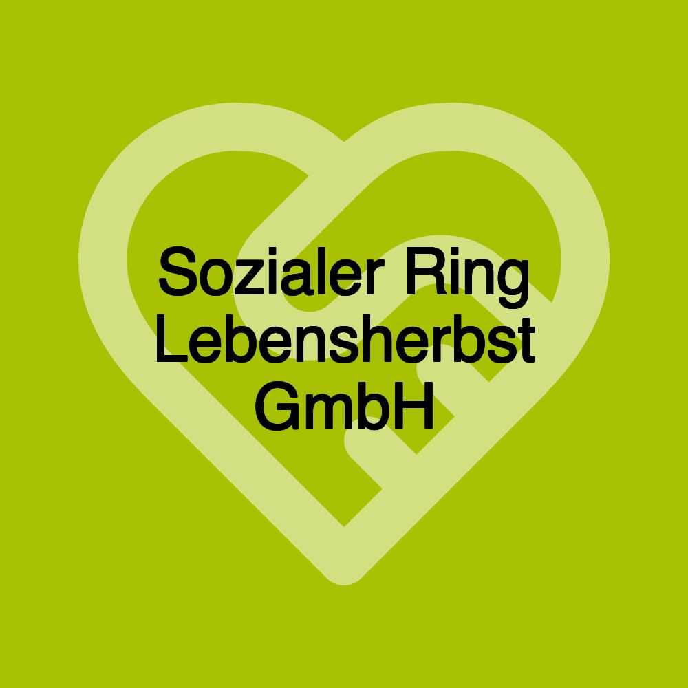 Sozialer Ring Lebensherbst GmbH