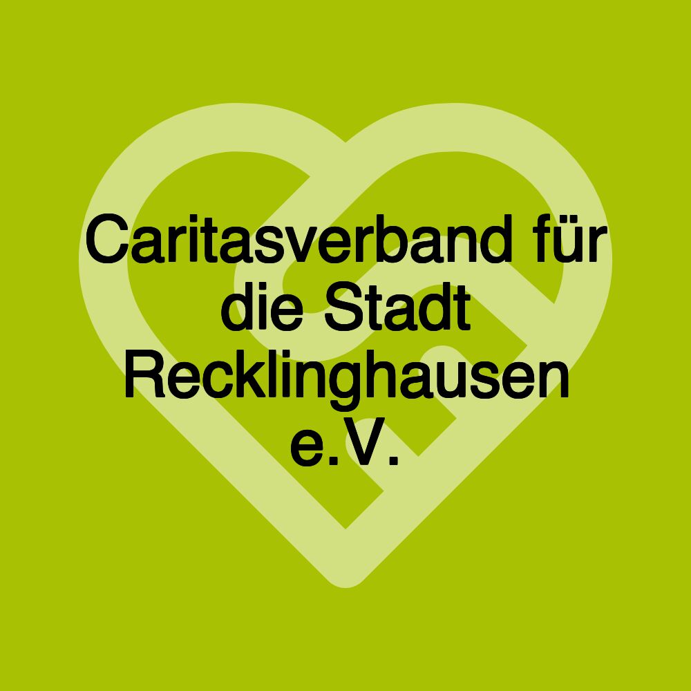 Caritasverband für die Stadt Recklinghausen e.V.